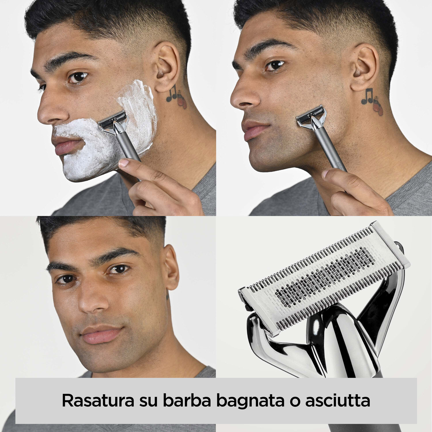 Barba media